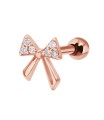 Bow Helix Ear Piercing TIP-3340